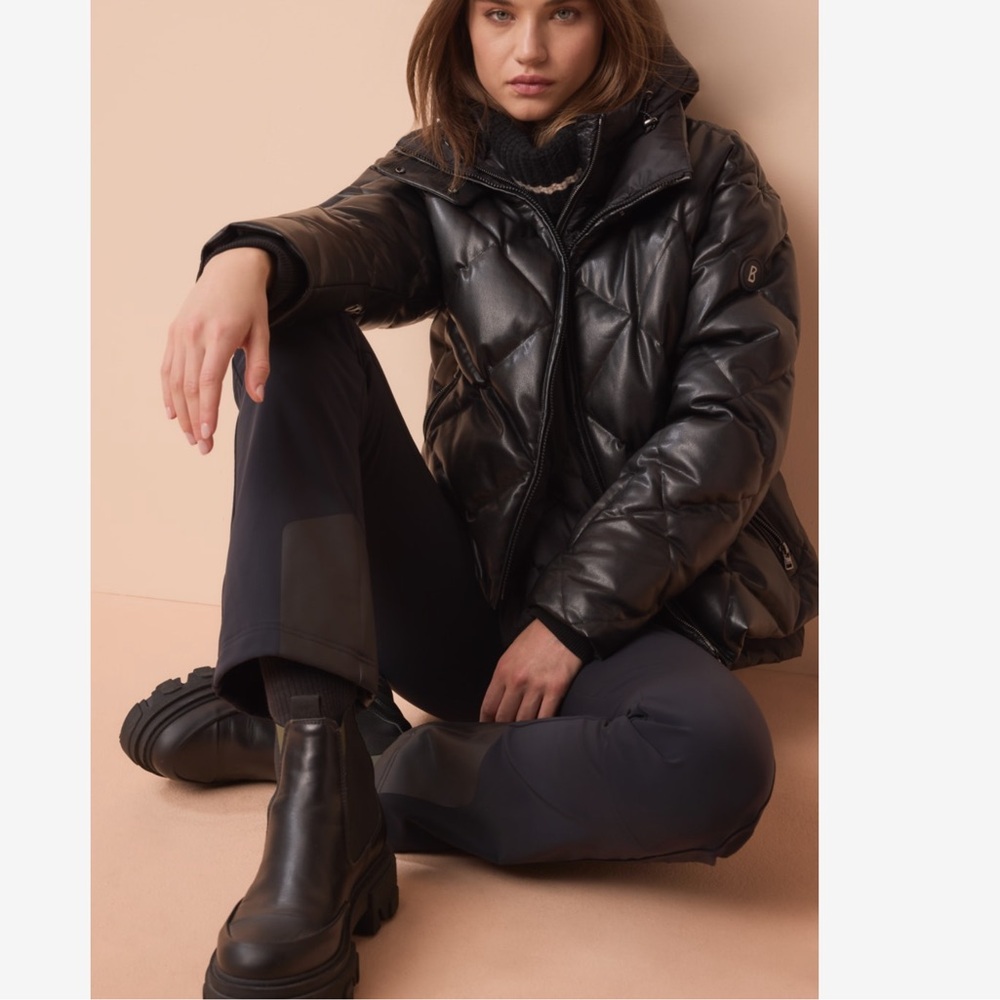 Bogner Fire&Ice Women's Navy Ski 🎿 Boot Cut Pants Size10 NWOT